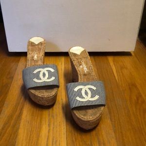 Chanel Wedges